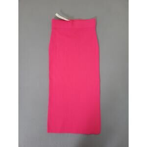 The Drop Women's Vera Slim Side-Slit Midi Sweater Skirt Size XXS